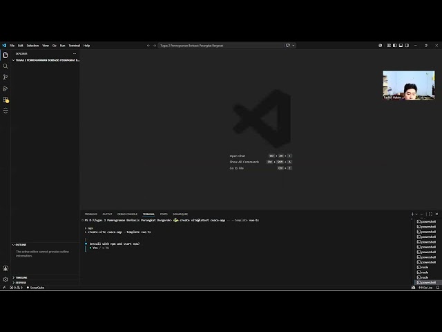 Integrasi REST API Cuaca di Framework Ionic Vue | Tugas 2 Pemrograman Berbasis Perangkat Bergerak UT