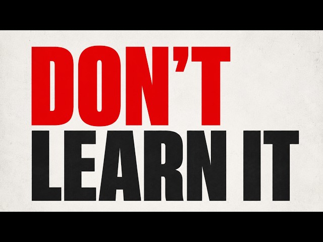 You Don’t Have to Learn Grasshopper