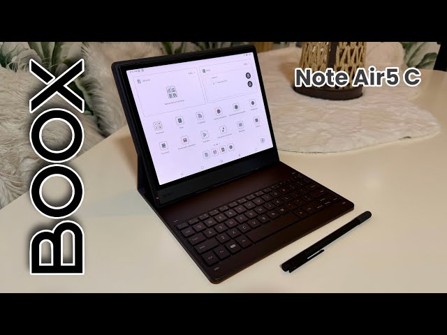 ONYX BOOX Note Air5 C — Color E Ink Android Tablet with Stylus (Kaleido 3)
