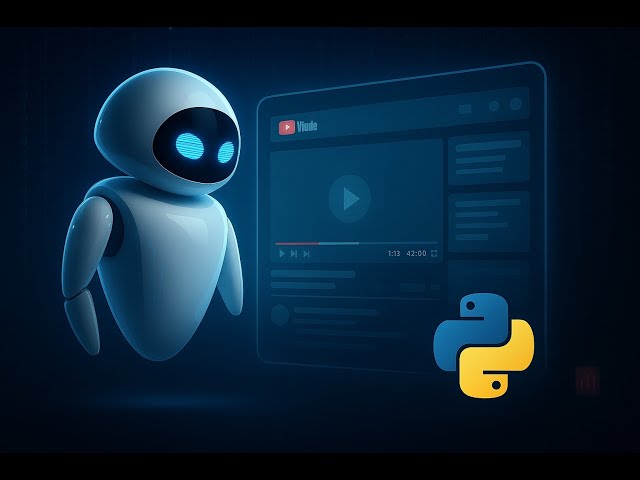 Chat With **ANY** YouTube Video: Build an Agentic AI Chatbot in Python (AutoGen + Streamlit)