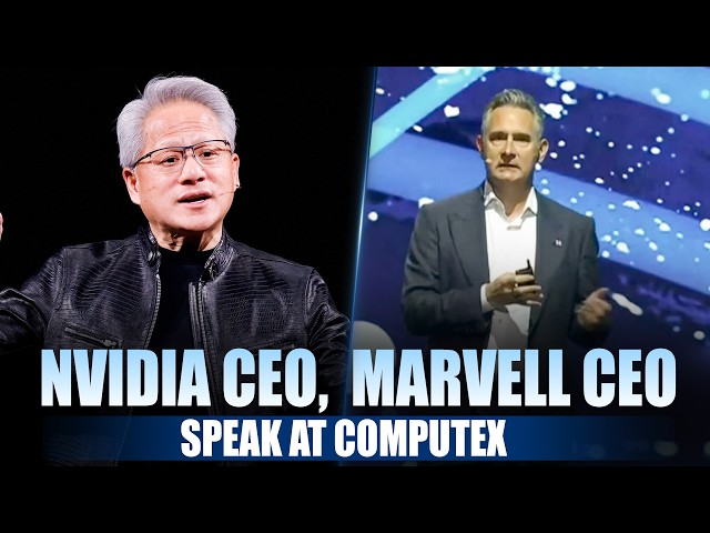 WATCH LIVE: Nvidia CEO Jensen Huang, Marvell CEO Matt Murphy delivers a keynote at Taiwan’s Computex