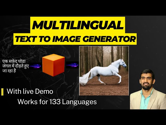 Multilingual Text To Image Generator | Machine Learning Project With Code | NLP Project | GPT-3