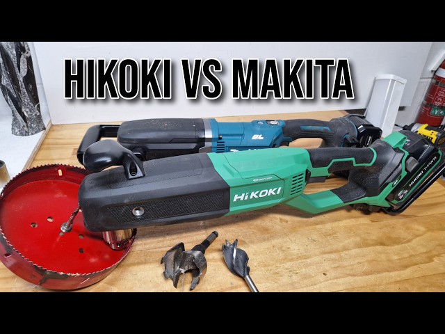 Hikoki 36v Right Angle Drill Review VS Makita 40v Right Angle Drill