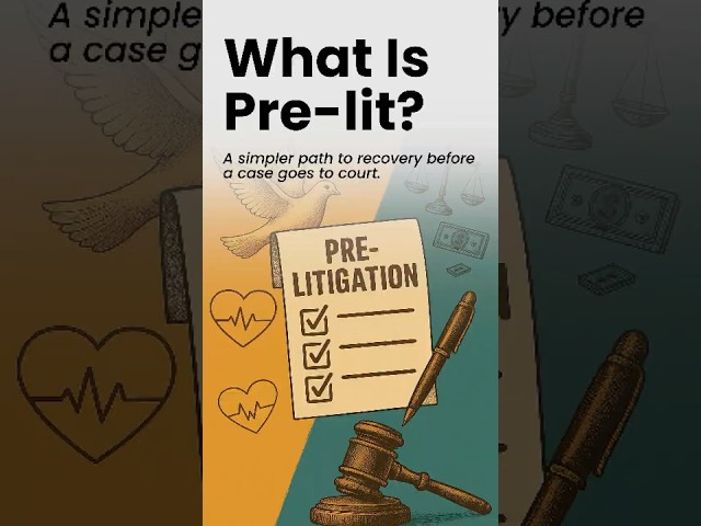 Understanding the Personal Injury Pre-Litigation Process  #legalexploration #personalinjurylawsuit