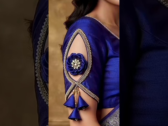 🥰 Unique लुक के लिए यह super stylish बाजू design! 🌟 #shorts #design #blouse #viral