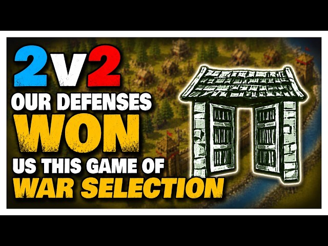 Our DEFENSES Won Us This 2v2 in War Selection.
