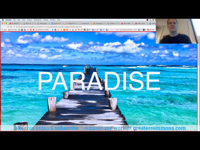 CSS Background Attachment