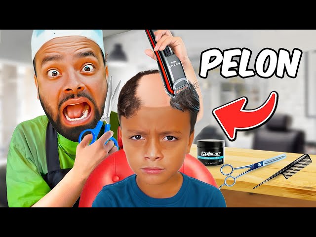 DAVID SE QUEDO PELON 😱 BROMA A YENI 🤣