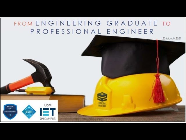From Engineering Graduate to Professional Engineer