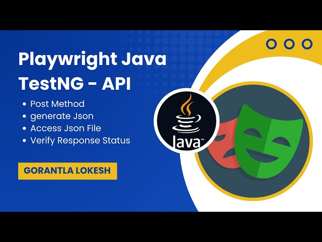 Part 2: Post Method In Playwright Java | #playwright #java #api #post