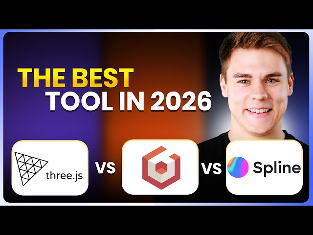 Three.js vs Spline vs Babylon.js – What Is the Best Tool to Use in 2026?