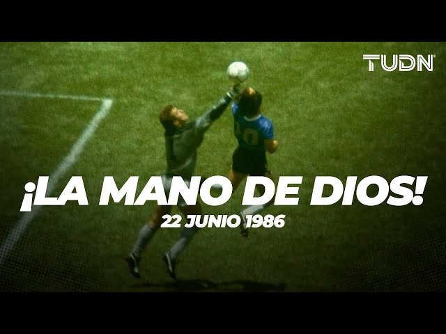 D10s' hand! The Azteca witnessed the goal that made Maradona ETERNAL | TUDN