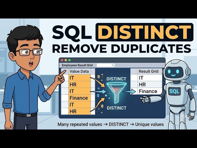 SQL DISTINCT Explained | Remove Duplicate Values