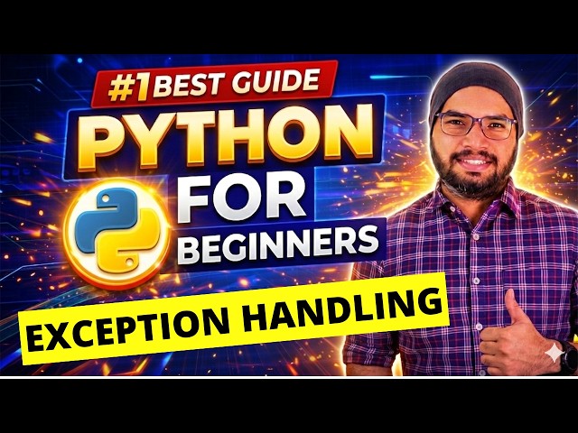 #36 Exception Handling in Python | Python Tutorials For Beginners