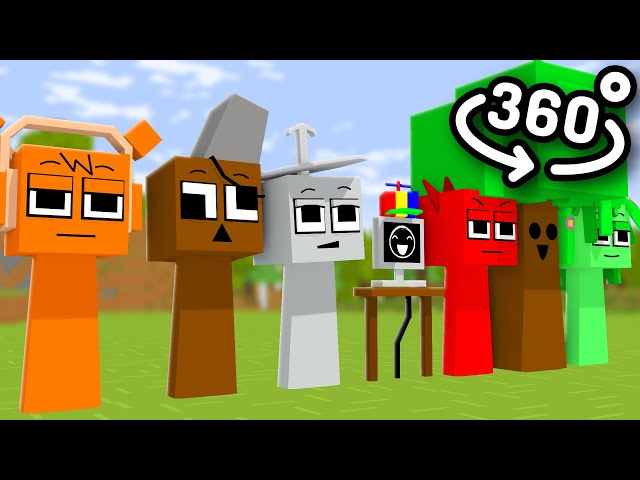 Incredibox Sprunki (Minecraft 360° VR Animation)