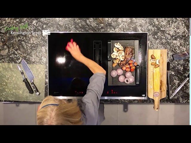 NEFF Induction Hob Cooking Demo - Cooking with Kensington Scott: Episode 4 Kate McBain