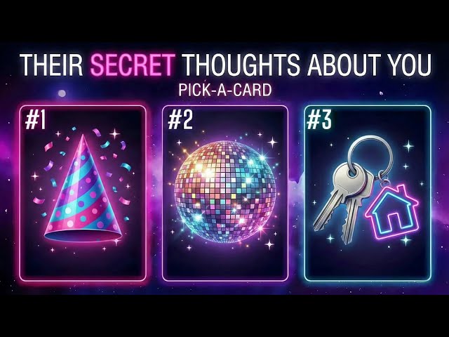 Their Secret Thoughts About You 🤫 PICK A CARD 🔮 #tarot 