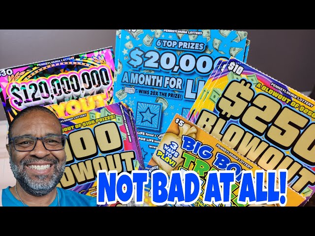 The Blowout Scratch offs are doing exactly what I thought they would! WINNING!