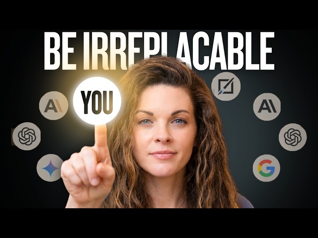 If You're Scared of AI Replacing Your Job Watch This