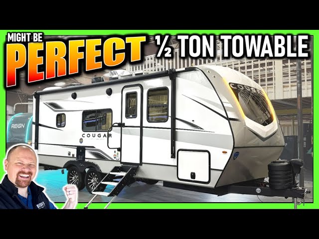 🏆 PERFECT! BEST Couple's RV Today For My Money! 2025 Keystone Cougar 22MLS Travel Trailer for ½ Tons
