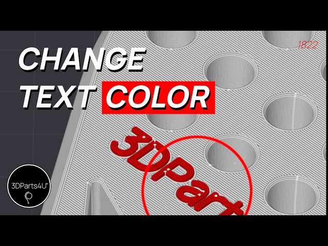 🅰️ 3D Print Text In Color - How To 3D Print Multiple Colors - Letters STL - 3D Print Colors