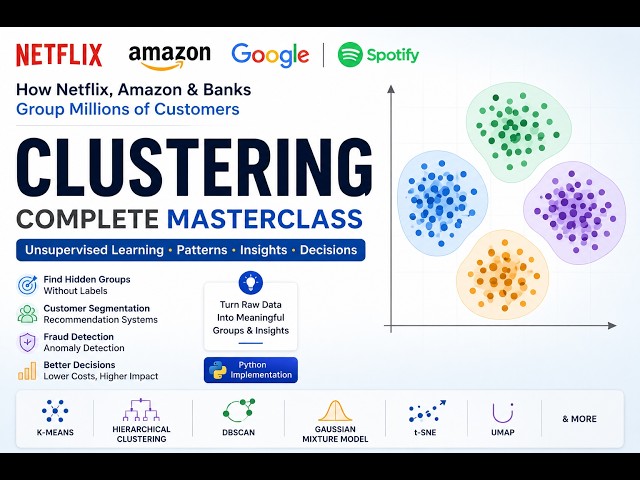 How Does Netflix Know What You'll Watch Next? Can AI Discover Patterns Without Labels? #clustering