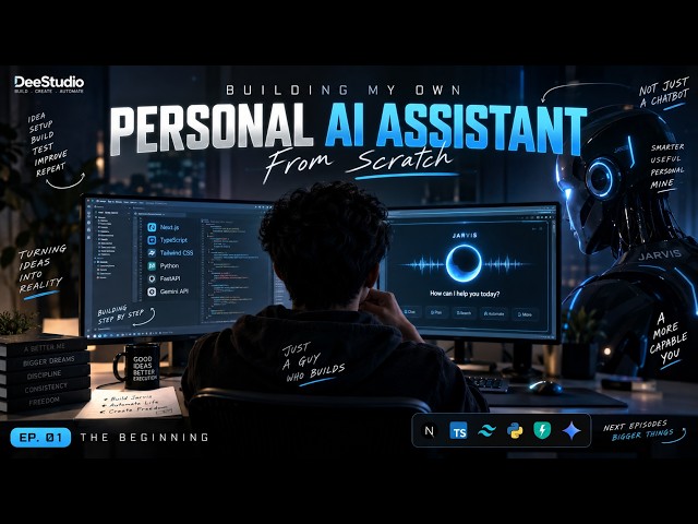 I Built My Own Personal AI Assistant From Scratch 🤖 | EP 1#trending #viral #personalassistant#jarvis