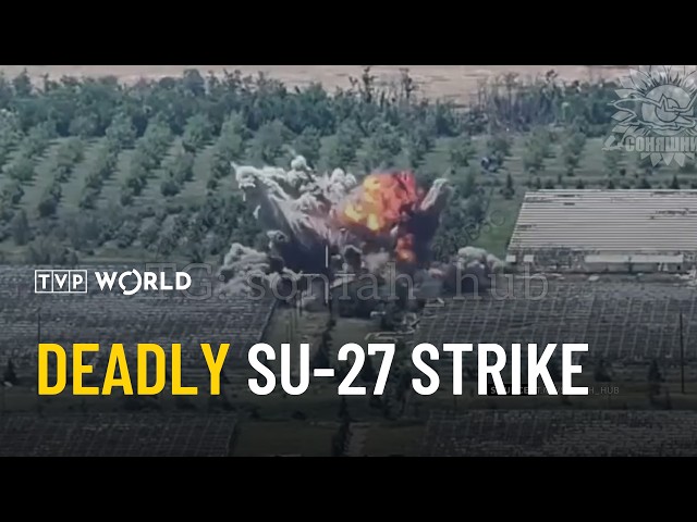 Su-27 destroys Russian stronghold | Military Mind