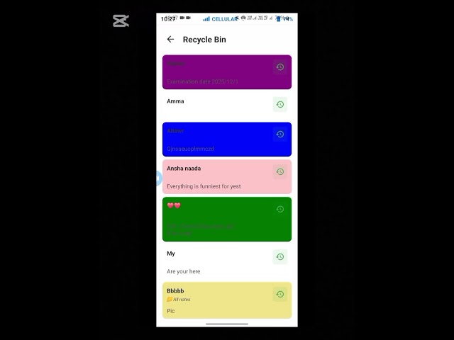 Notes App Using React Native