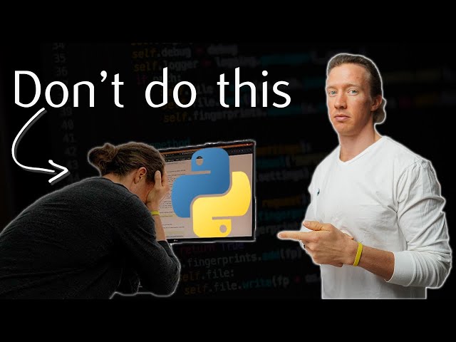 How NOT to learn Python for Data Science
