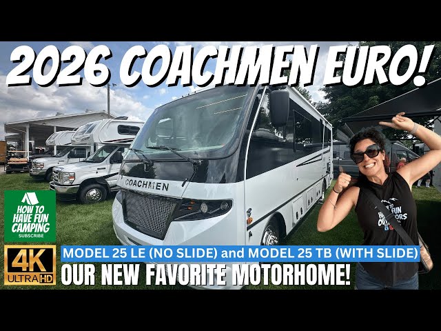 2026 Coachmen Euro Motorhome 25LE and 25TB