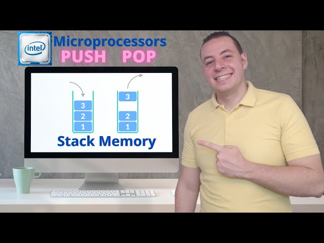 Assembly Language (23) | PUSH & POP Instructions with Stack with Call & Ret أسمبلي مفاهيم أساسية