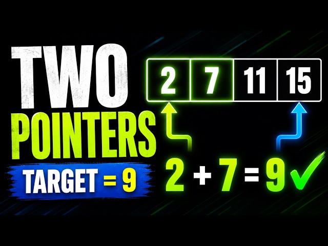 The Two-Pointer Trick for Two Sum II | LeetCode 167