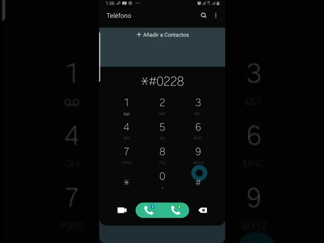 Código para comprobar el estado de salud de la batería.