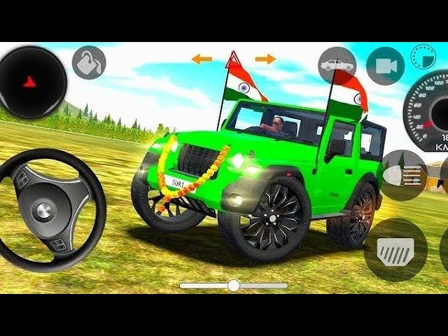 Dollar (Song) Modified Mahindra Thar😈 || Indian Car Simulator 3D || Android Gameplay Cars 3D