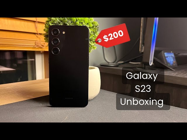 Samsung Galaxy S23 5G Unboxing, Setup, And Review. New Main Phone. Worth $200?