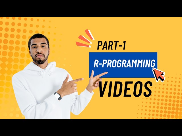 📊 Learn R Programming for Beginners – Part 1 | Step-by-Step Examples