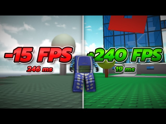 BOOST your PERFORMANCE and PING in ROBLOX | 2026! ★