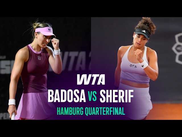 Mayar Sherif vs. Paula Badosa | 2026 Hamburg Quarterfinal | WTA Match Highlights