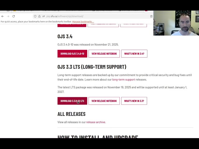 Updating OJS / OMP / OPS with Builds (helps keep your installation secure)