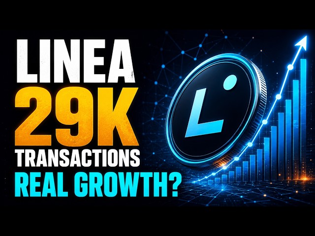 LINEA Crypto Hit 29,000 Transactions — Is the Network Growing? 🔥