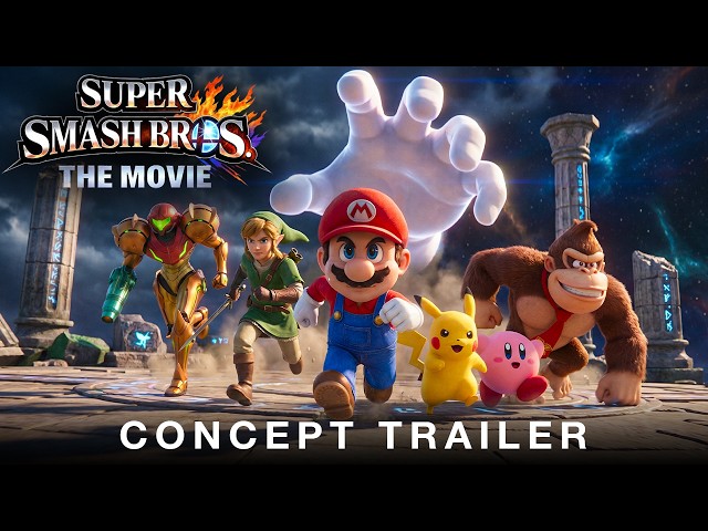 Super Smash Bros. The Movie (2029) | TRAILER CONCEPT - (Nintendo Cinematic Universe Fan Film)