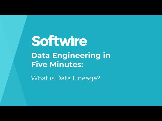 What is Data Lineage? | Data Engineering in Five Minutes