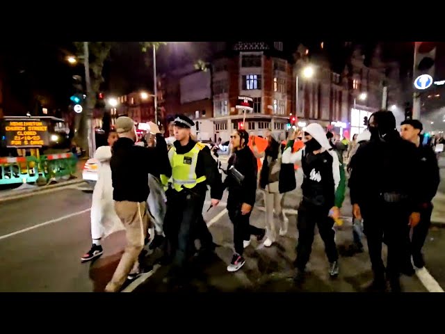 British Jew chased by mob