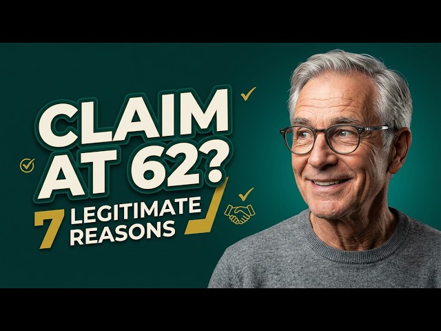 7 Legitimate Reasons to Claim Social Security at 62 (Despite the Warnings)