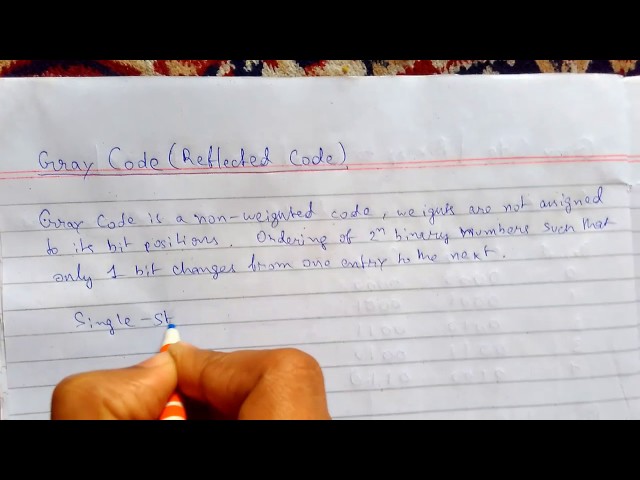 Gray Code(Reflected Code)