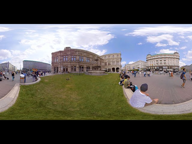 360° STOCK VIDEO 4K | State Opera Side Entry | Atmosphaeres