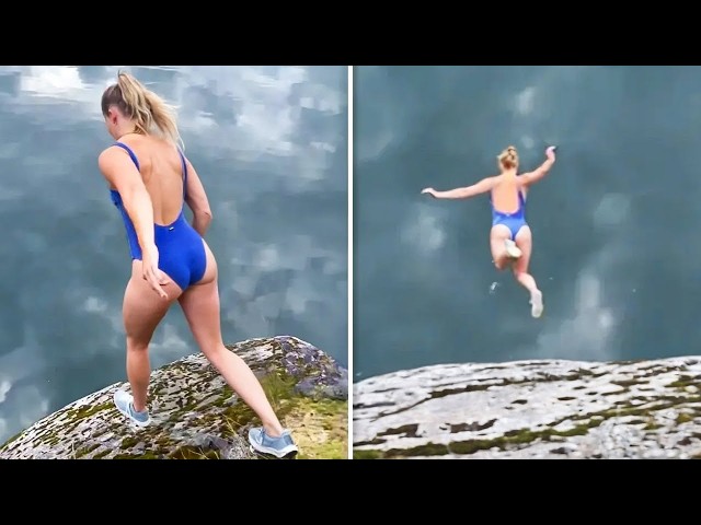 Moments Filmed Seconds Before Disasters