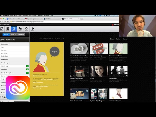 Learn how to build a first-class online portfolio using Behance | Adobe Creative Cloud