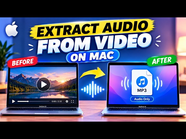 Cómo extraer audio de un video en Mac #consejosmacbook
